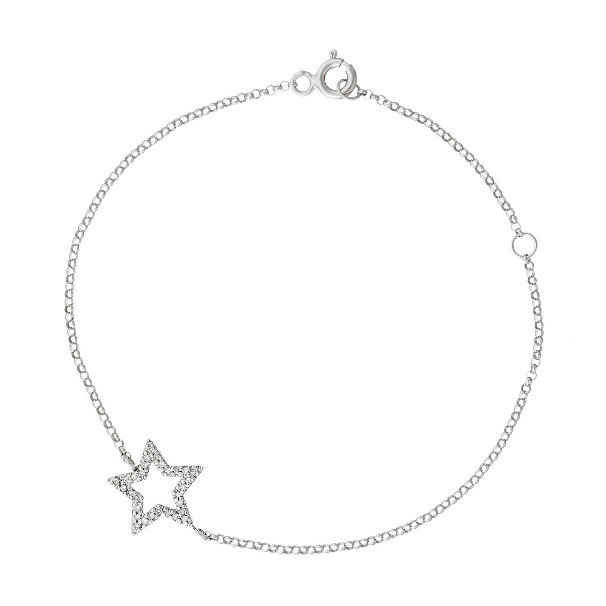 Bracelet "Perfect star" Or et Diamants Bracelet "Retentissante" Or blanc et Diamant