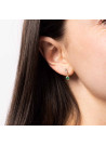 Boucles d'oreilles Or jauneet pierres