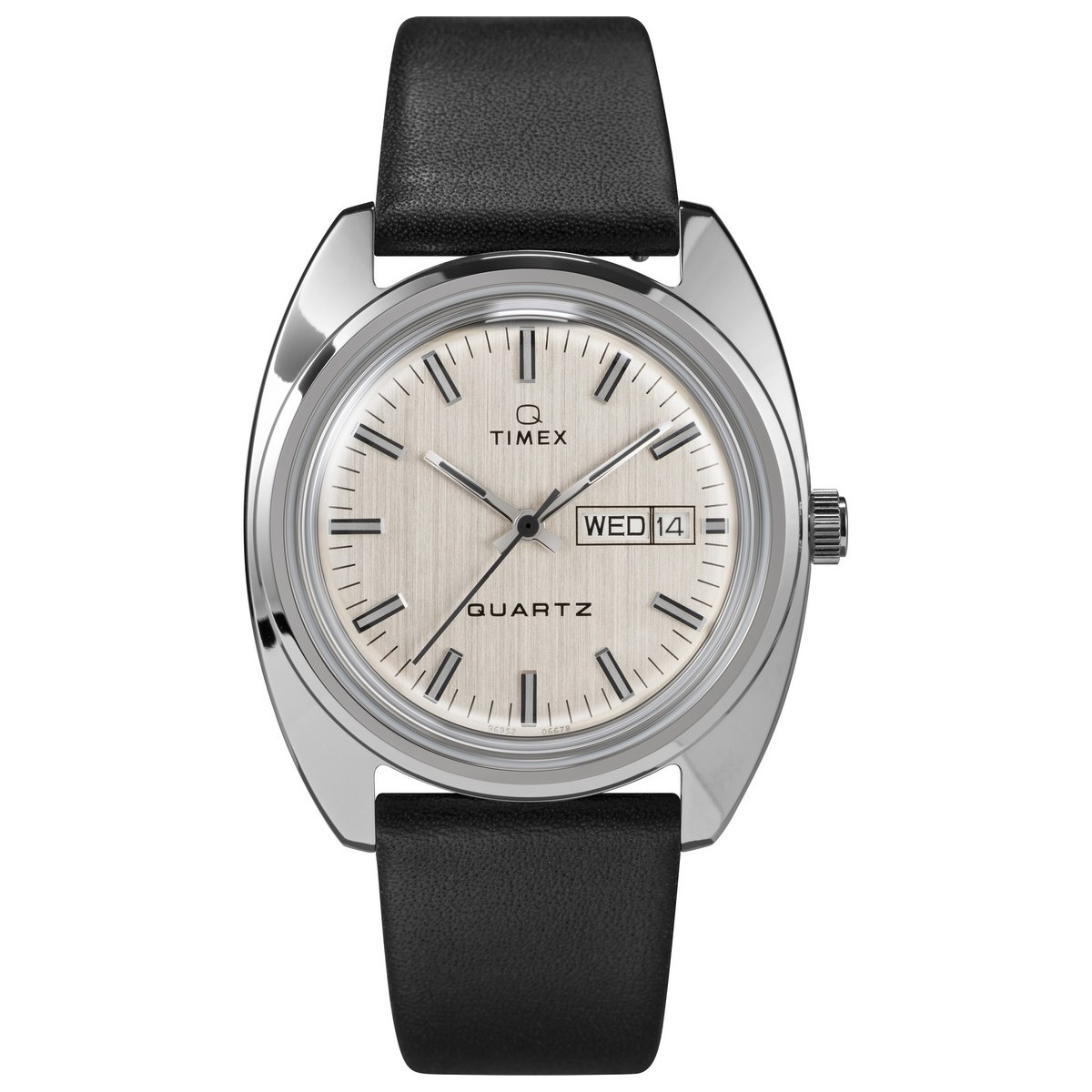 Montre Homme Timex "Q Timex Reissue" Boîtier 37 mm Cadran Argenté - TW2U87900