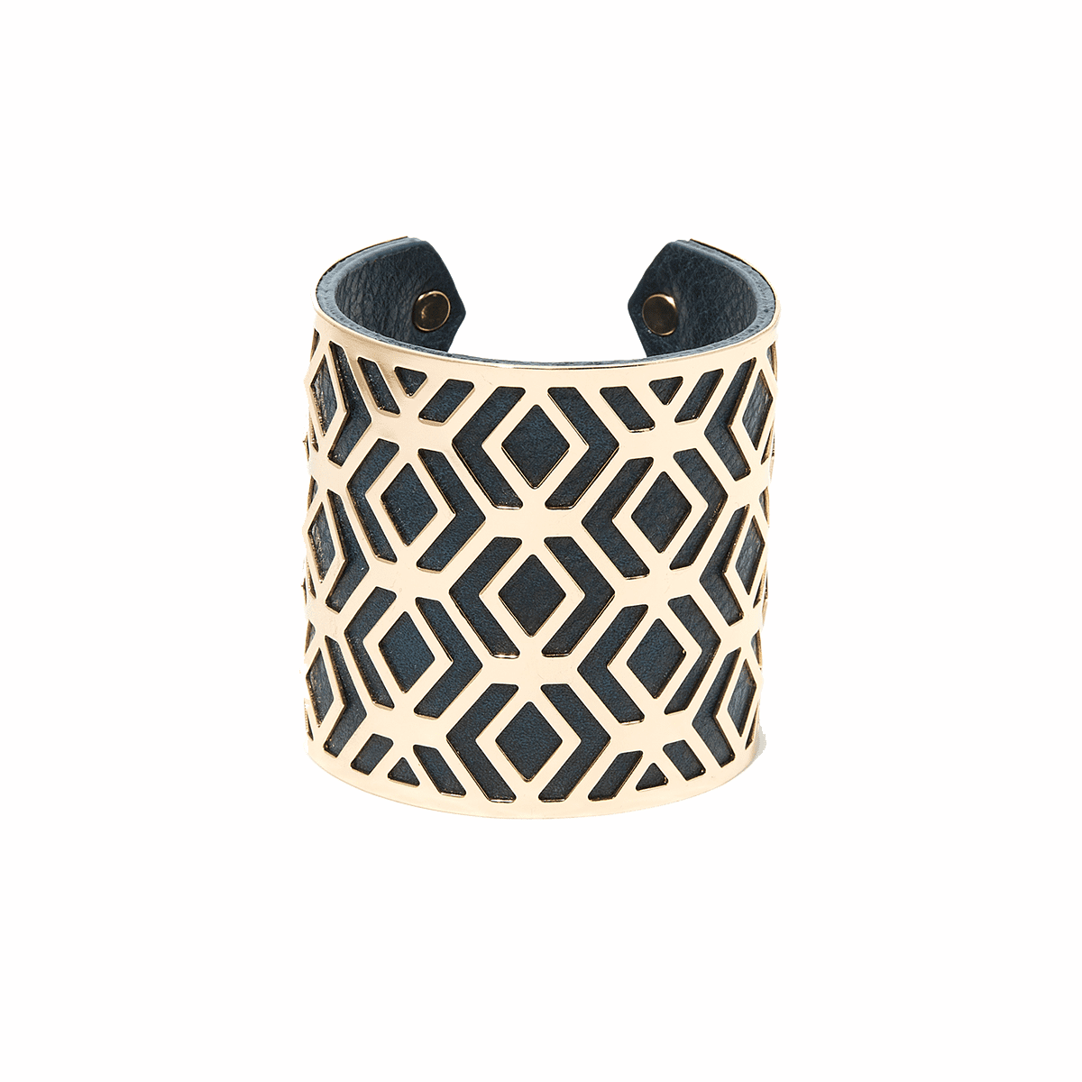Bangle simili cuir Gris Bangle simili cuir Gris "Sarah"'