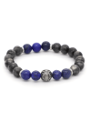 Bracelet perles lapis et labradorite