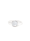 Bague nacre bleue
