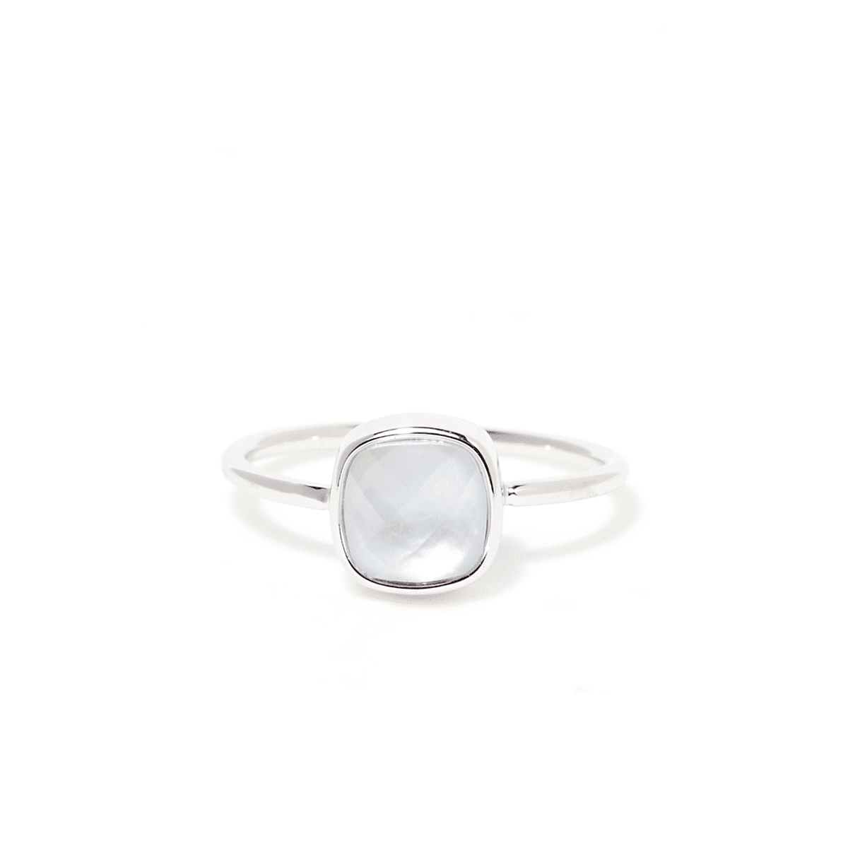 Bague Aëlle Nacre Laiton "Arcadia"
