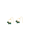 Boucles d'oreilles "Suzi" Jade vert