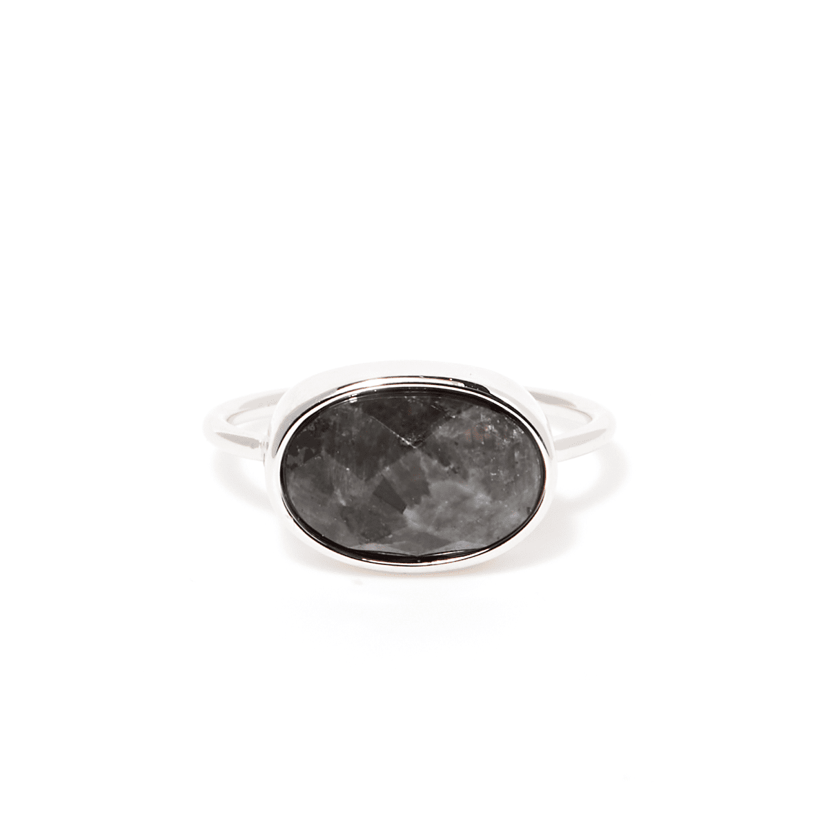 Bague Aléna Labradorite Laiton "Aube"
