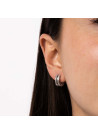 Boucles d'oreilles Or Blanc et Diamant