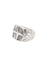 Bague argent homme