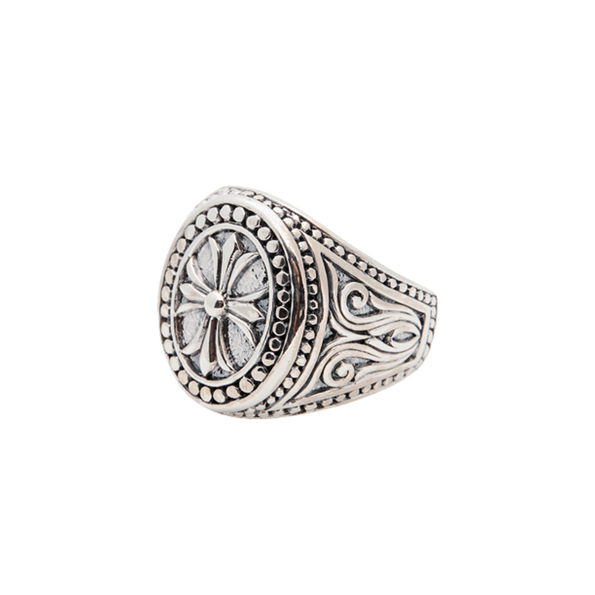 Bague chevalière argent homme