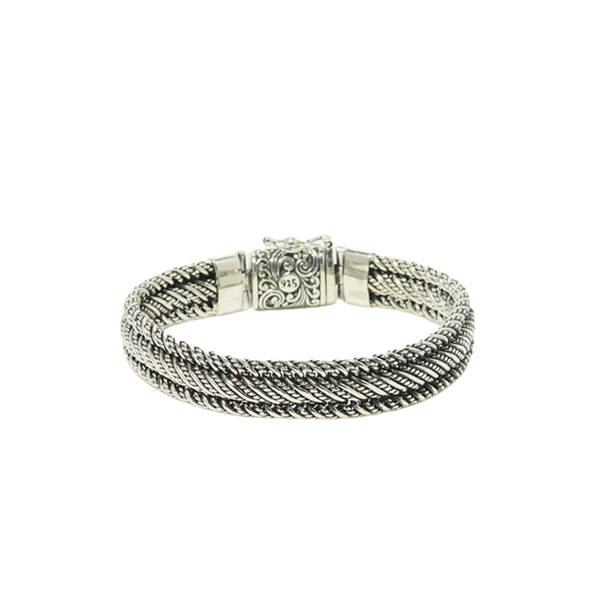 Bracelet Homme Argent 925/1000"Alynor" Taille L