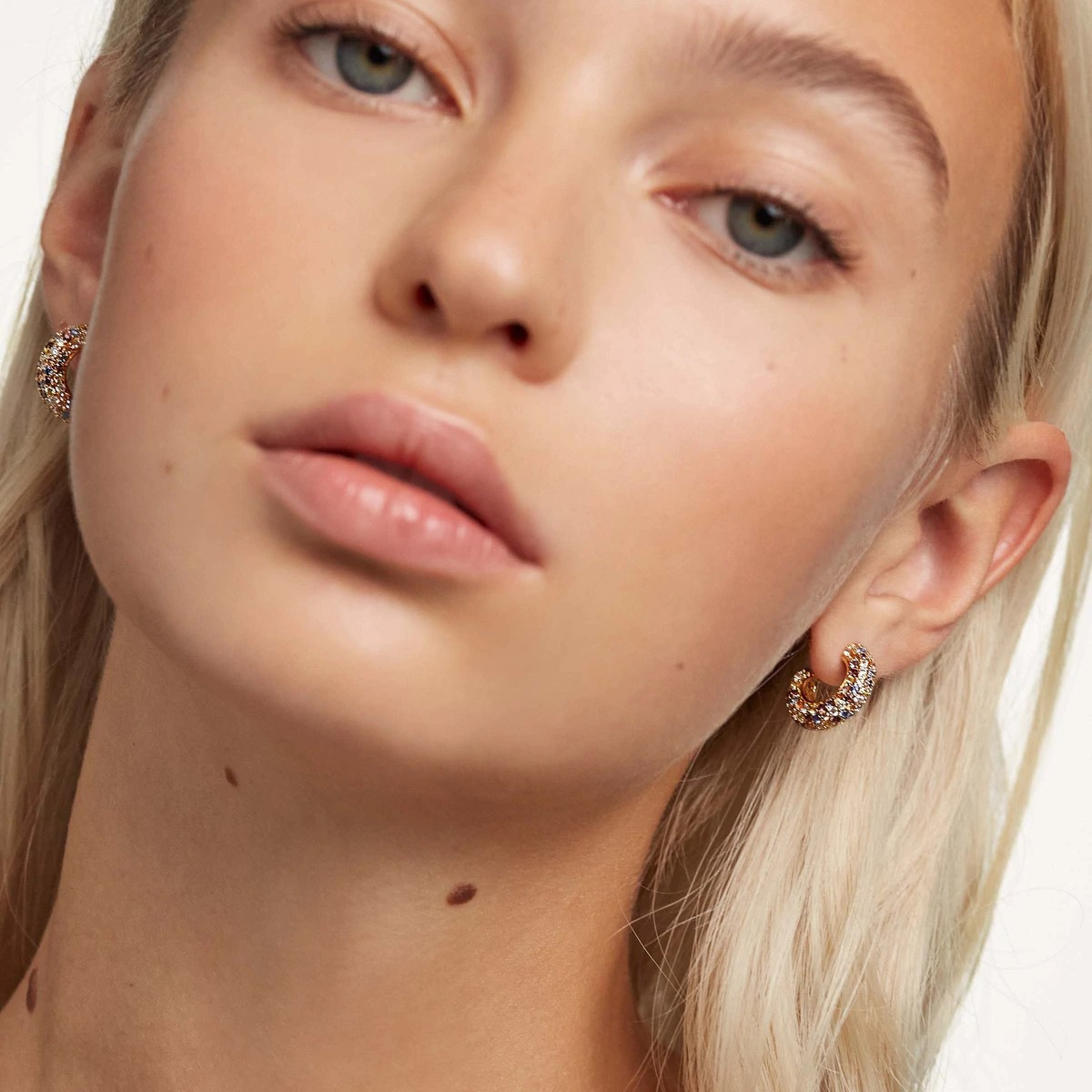 PDPAOLA Boucles d'Oreilles - FIVE - PDPAOLA Boucles d'oreilles Tiger - Five - en argent plaqué or - AR01-291-U