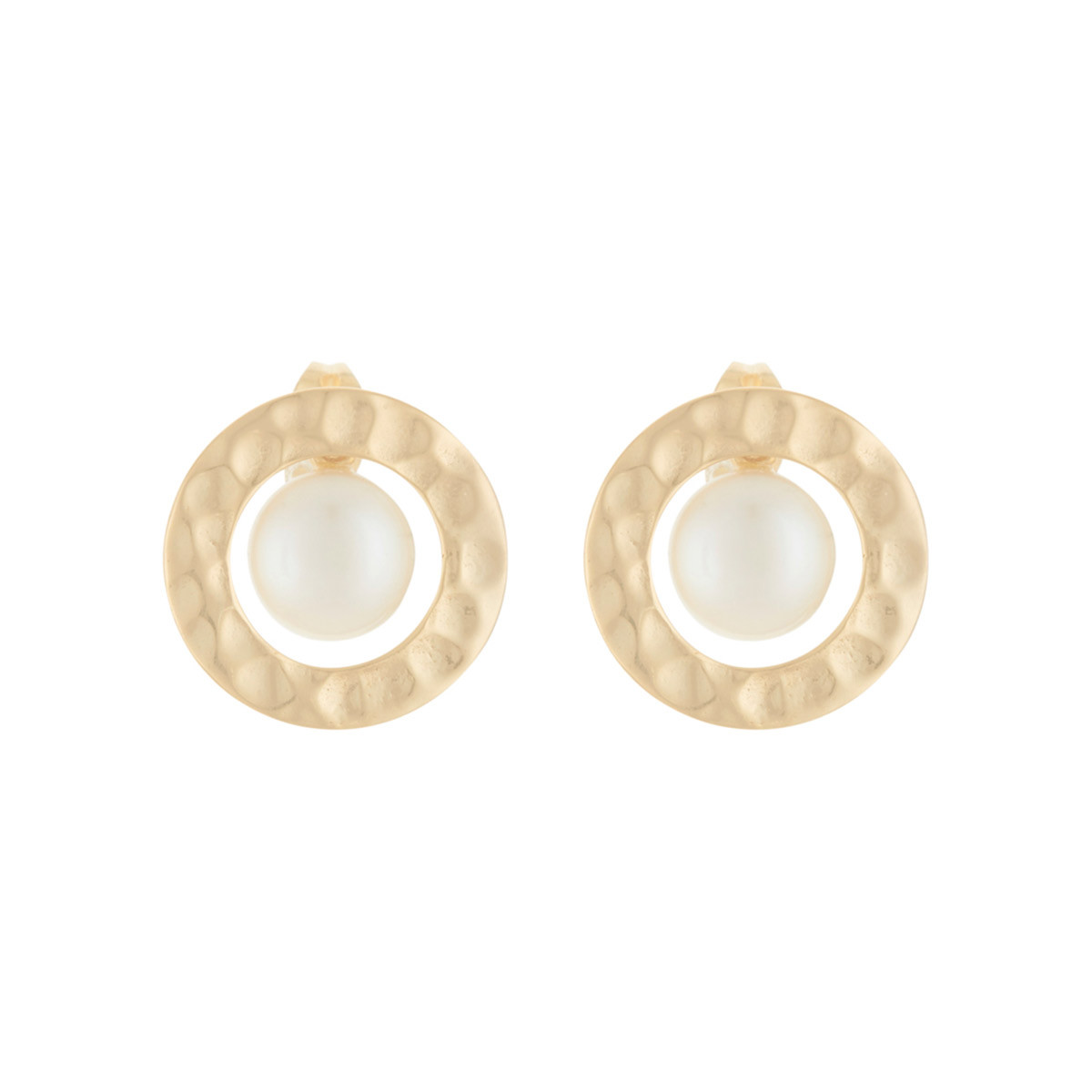 Boucles d'oreilles 'Hope' Perles Boucles d'oreilles Perles Laiton"Pulsella"
