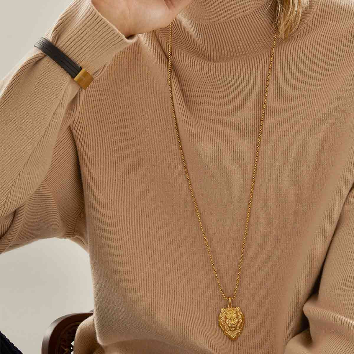Collier Guess "Men in Guess" Acier doré Collier Guess "Men in Guess" Acier doré - UMN78001