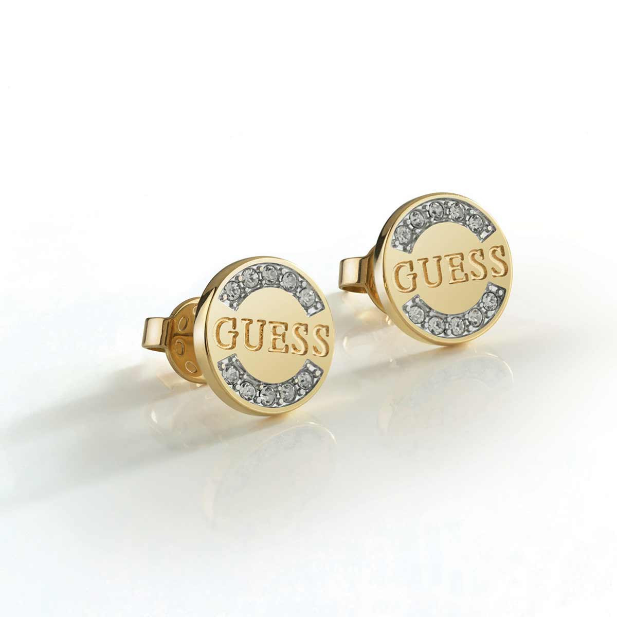 Boucles d'oreilles Guess "Uptown chic" Acier doré Boucles d'oreilles Guess "Uptown chic" Acier doré - UBE28029