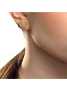 Boucles d'oreilles Guess "Uptown chic" Acier doré