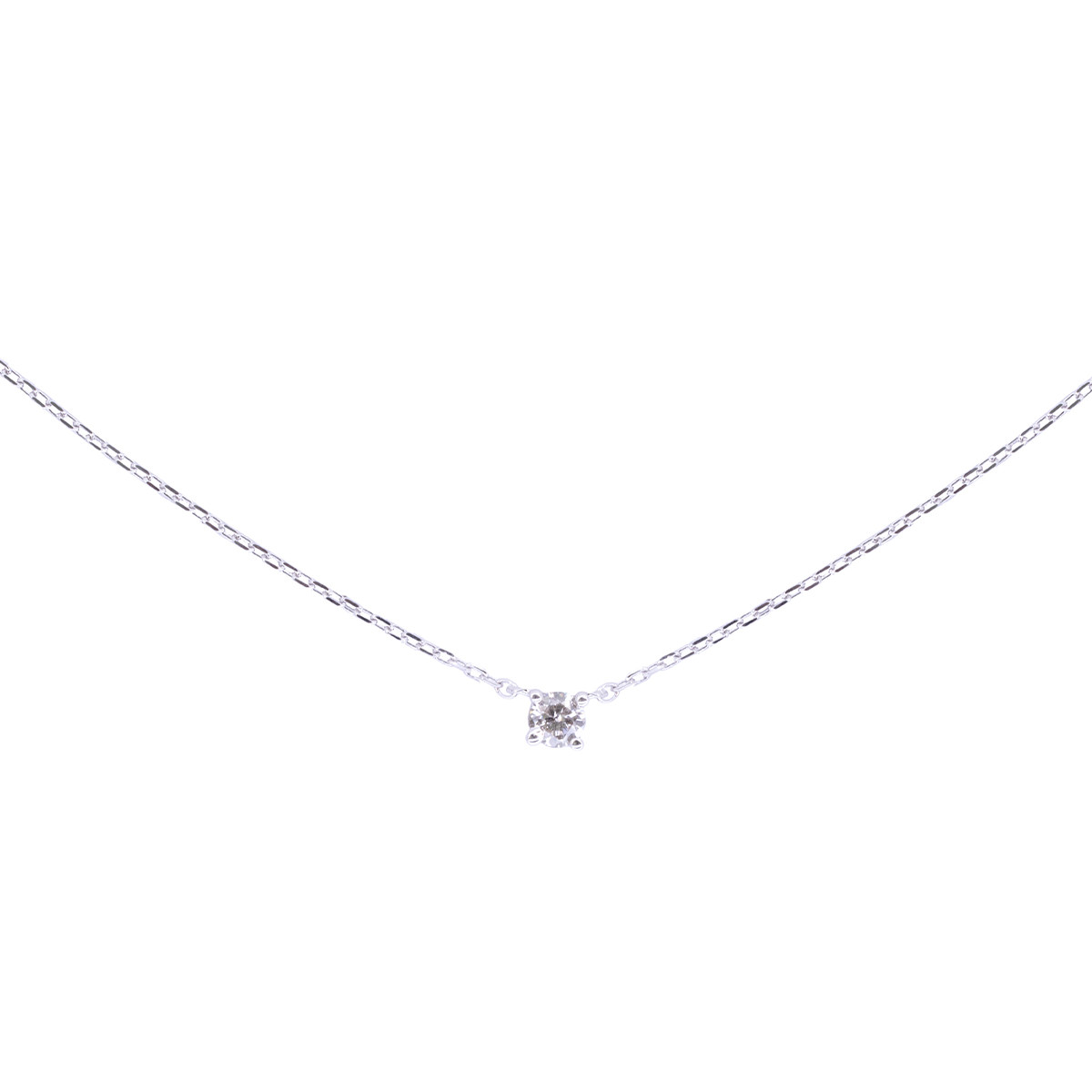 Collier solitaire Or et Diamants Collier solitaire "Apollon Divin" D0,08/1