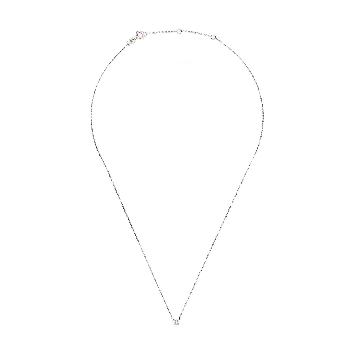 Collier solitaire Or et Diamants Collier solitaire "Apollon Divin" D0,08/1