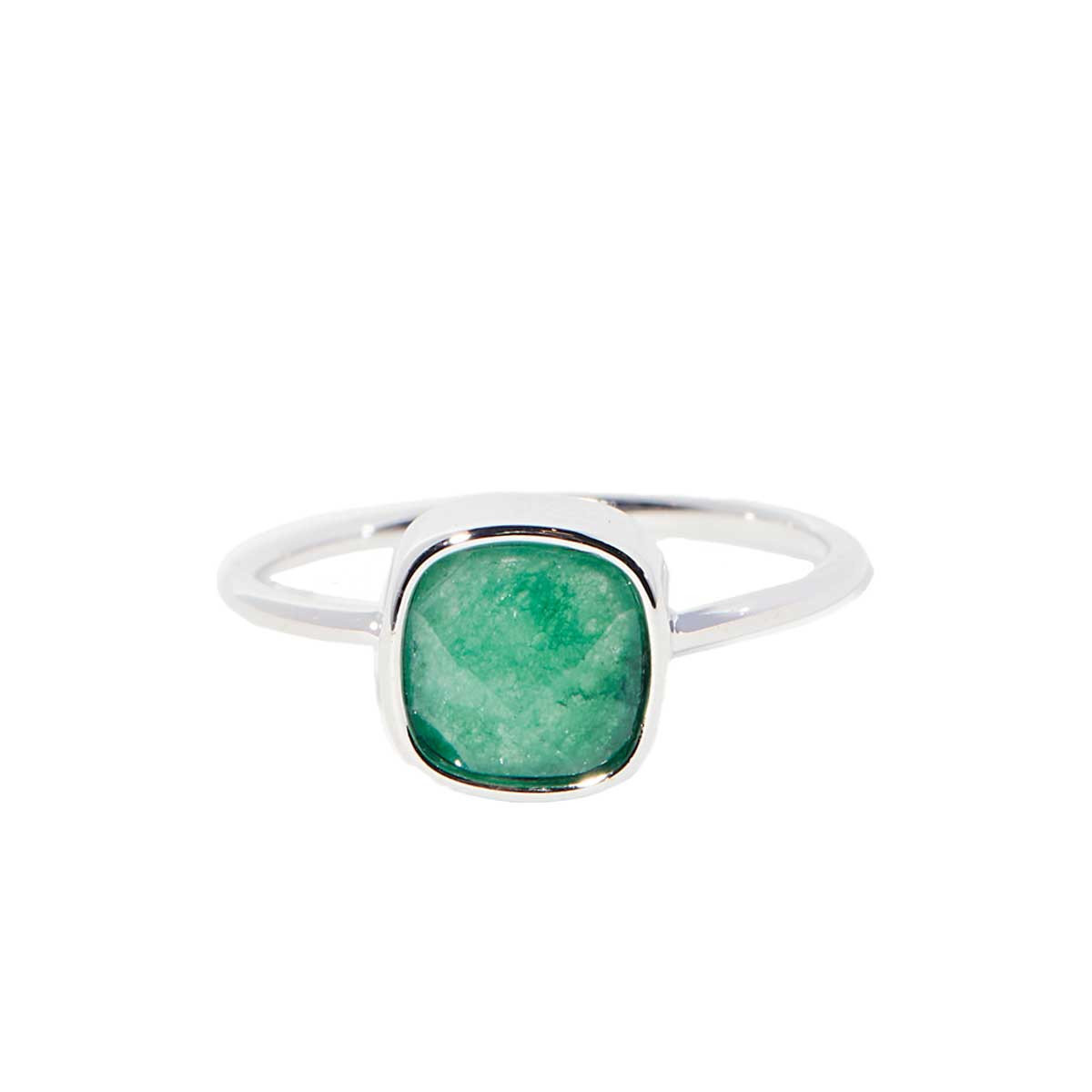 Bague "Ella" Aventurine Bague "Arcadia" Aventurine Laiton