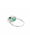 Bague agate verte