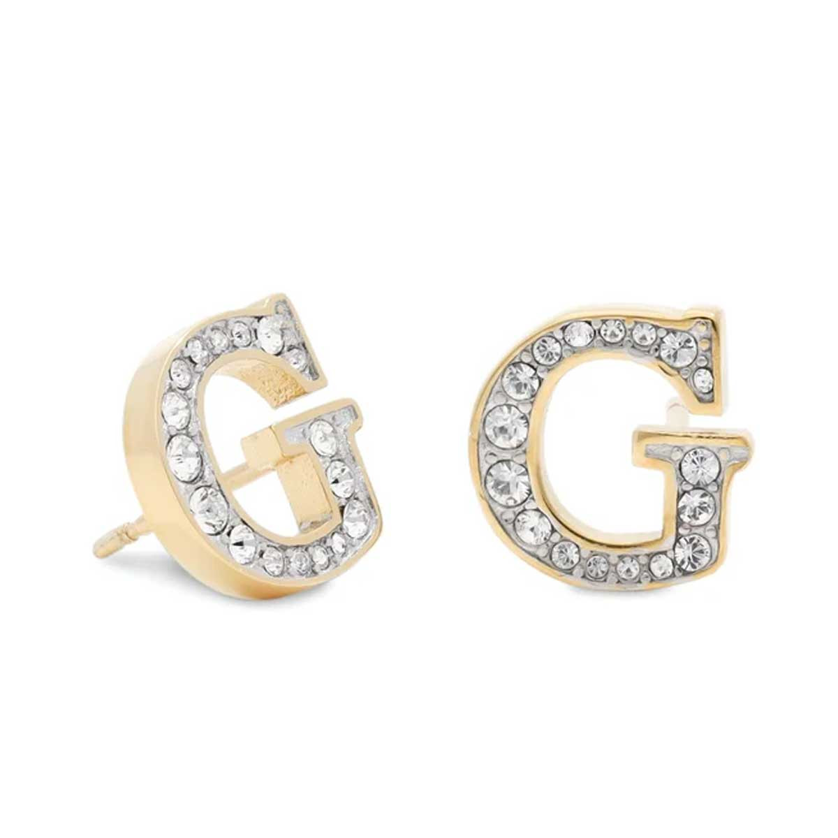 Boucles d'oreilles Guess "G multi chain" Acier doré Boucles d'oreilles Guess "G multi chain" Acier doré - UBE79110