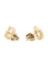 Boucles d'oreilles Guess "G multi chain" Acier doré