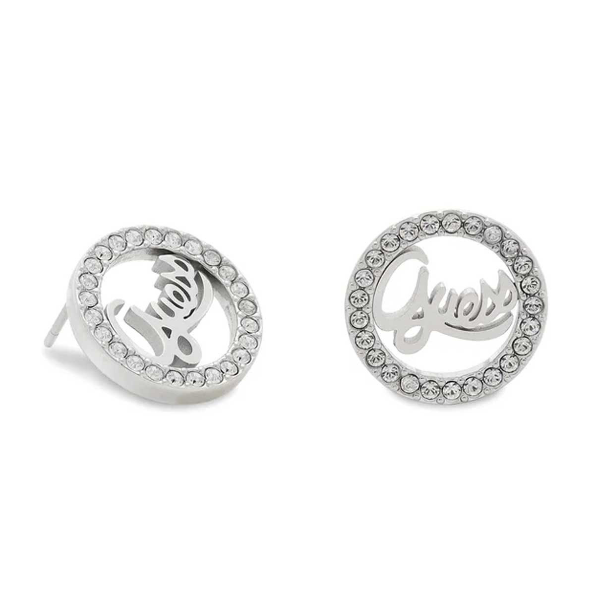 Boucles d'oreilles Guess "Guess authentics" Acier argenté Boucles d'oreilles Guess "Guess authentics" Acier argenté - UBE85075A