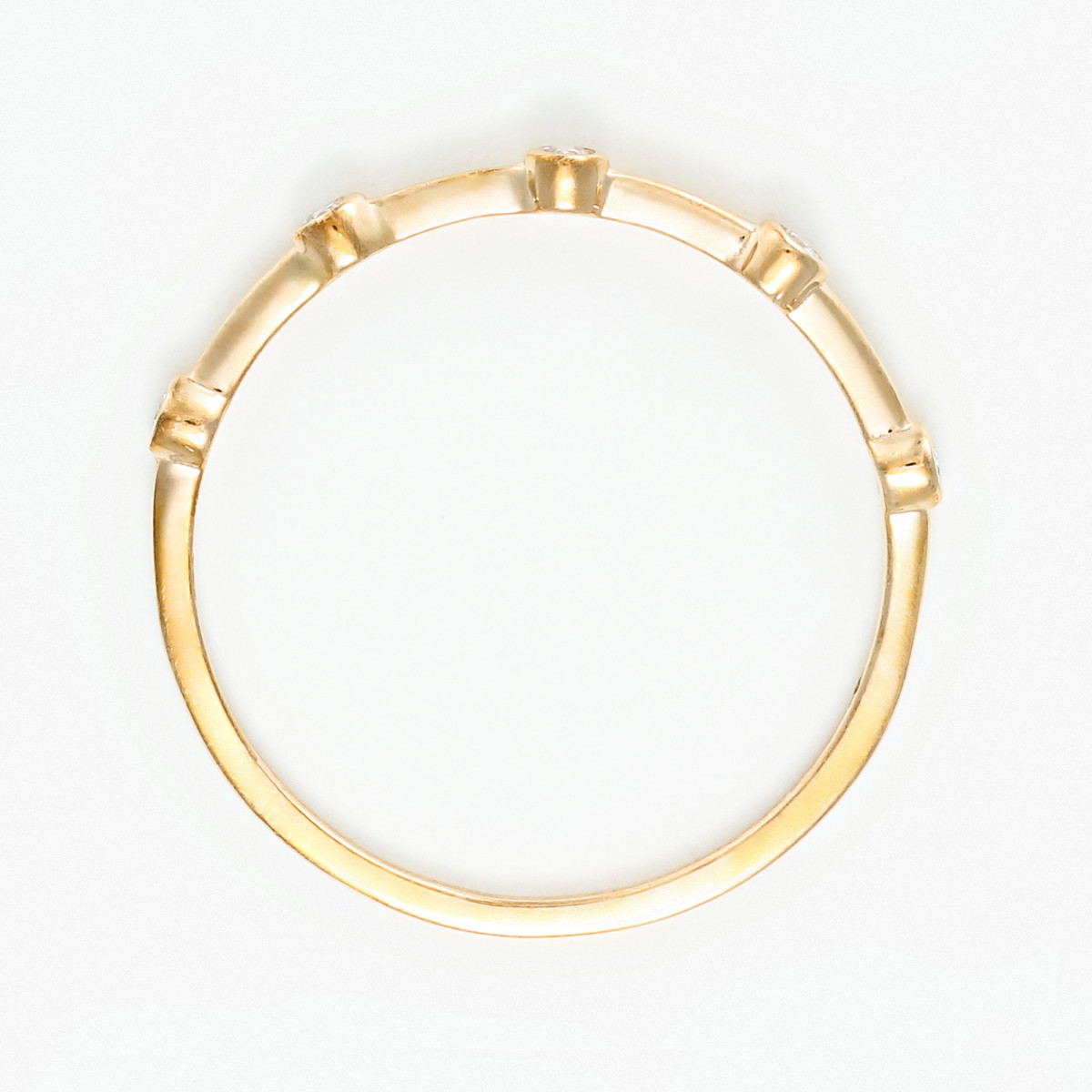 Bague " Domitille" Or jaune et Diamant