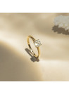Bague "Solitaire Impérial 1" Or et Diamant