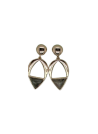 Boucles d'oreilles "Patsy", labradorite