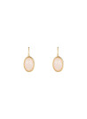 Boucles d'oreilles "Lisa" Quartz Rose
