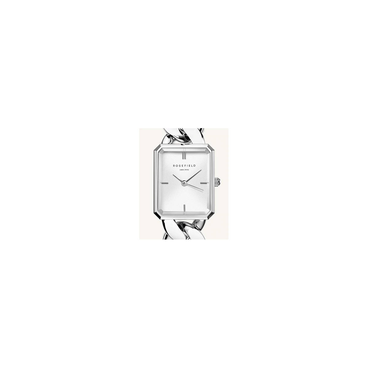 Montre Rosefield Femme "Rosefield Studio" - Boîtier argenté Montre Rosefield Femme "Rosefield Studio" - Boîtier argenté - SWSSS-O56