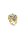 Bague Guess "Champions" Acier doré