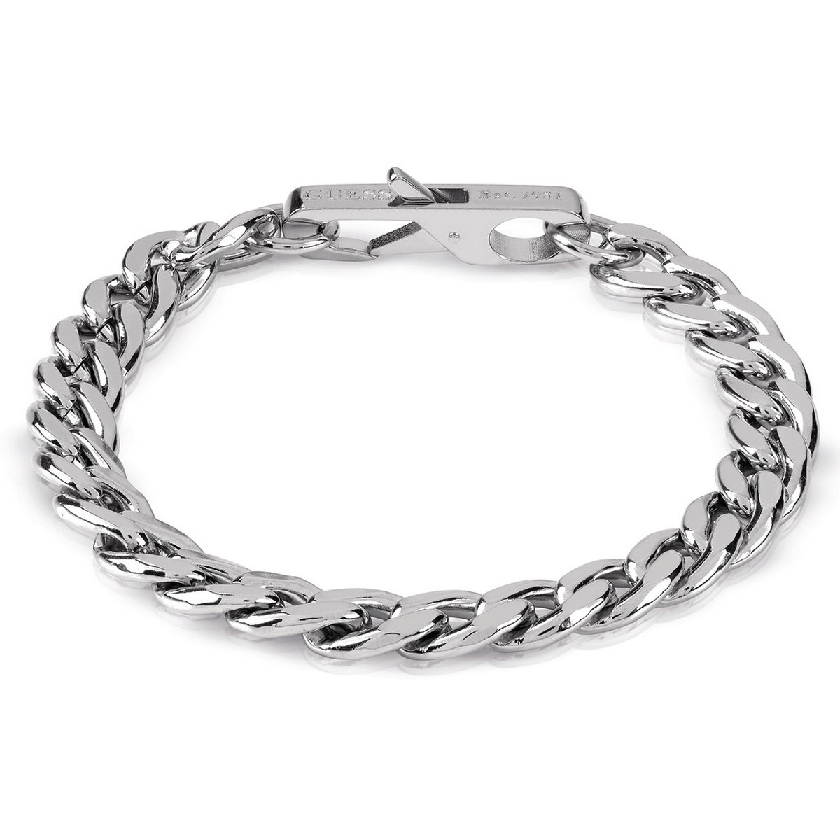 Bracelet Guess "My chains" Acier argenté - JUMB01334JWST