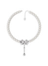 Collier Guess "A-bow you" Acier argenté