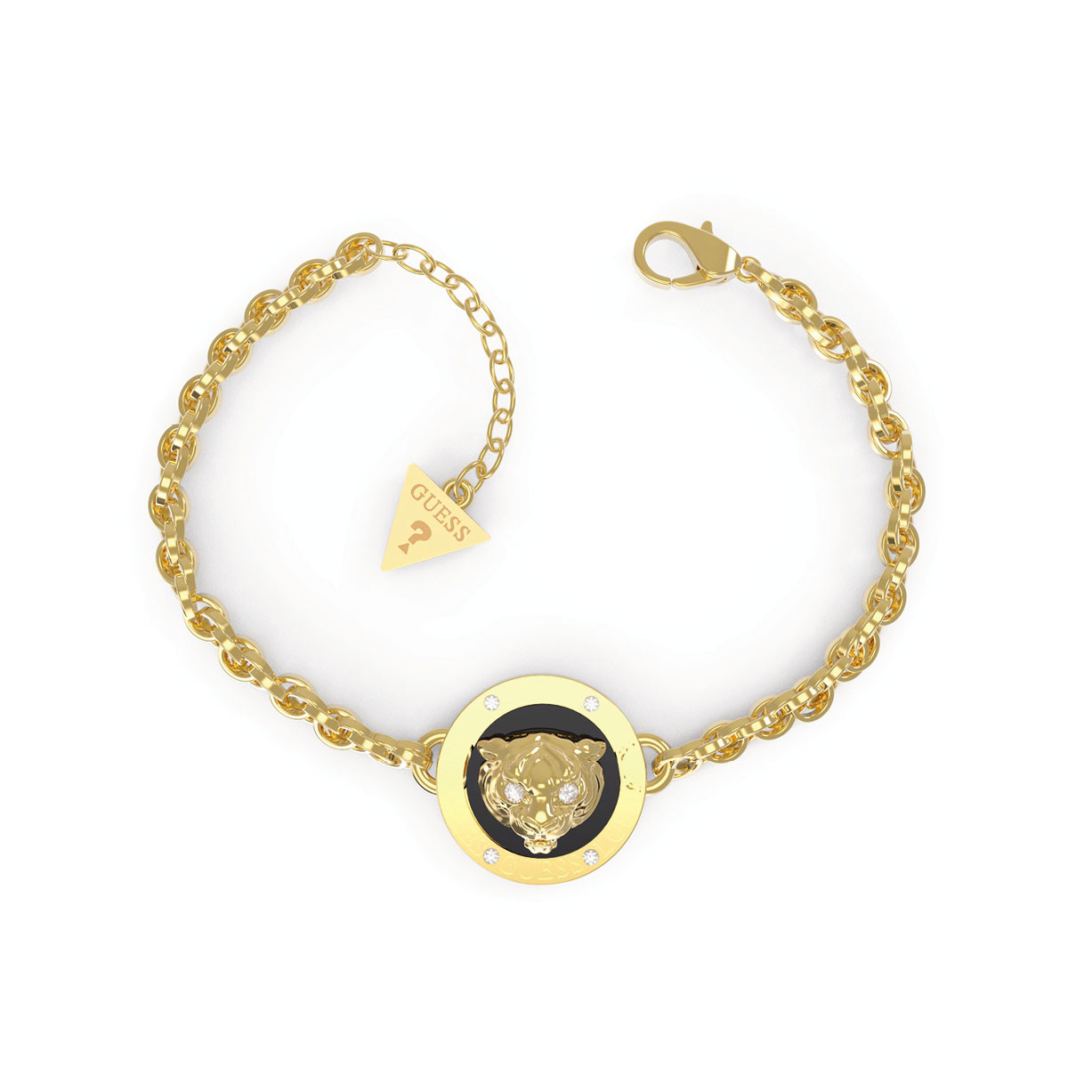 Bracelet Guess "Daktari" Acier doré Bracelet Guess "Daktari" Acier doré - JUBB01363YGBKS