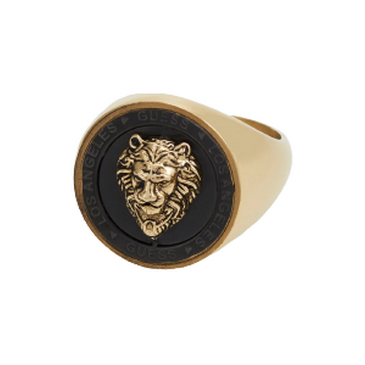 Bague Guess "Lion king" Acier doré - JUMR01315YGYB