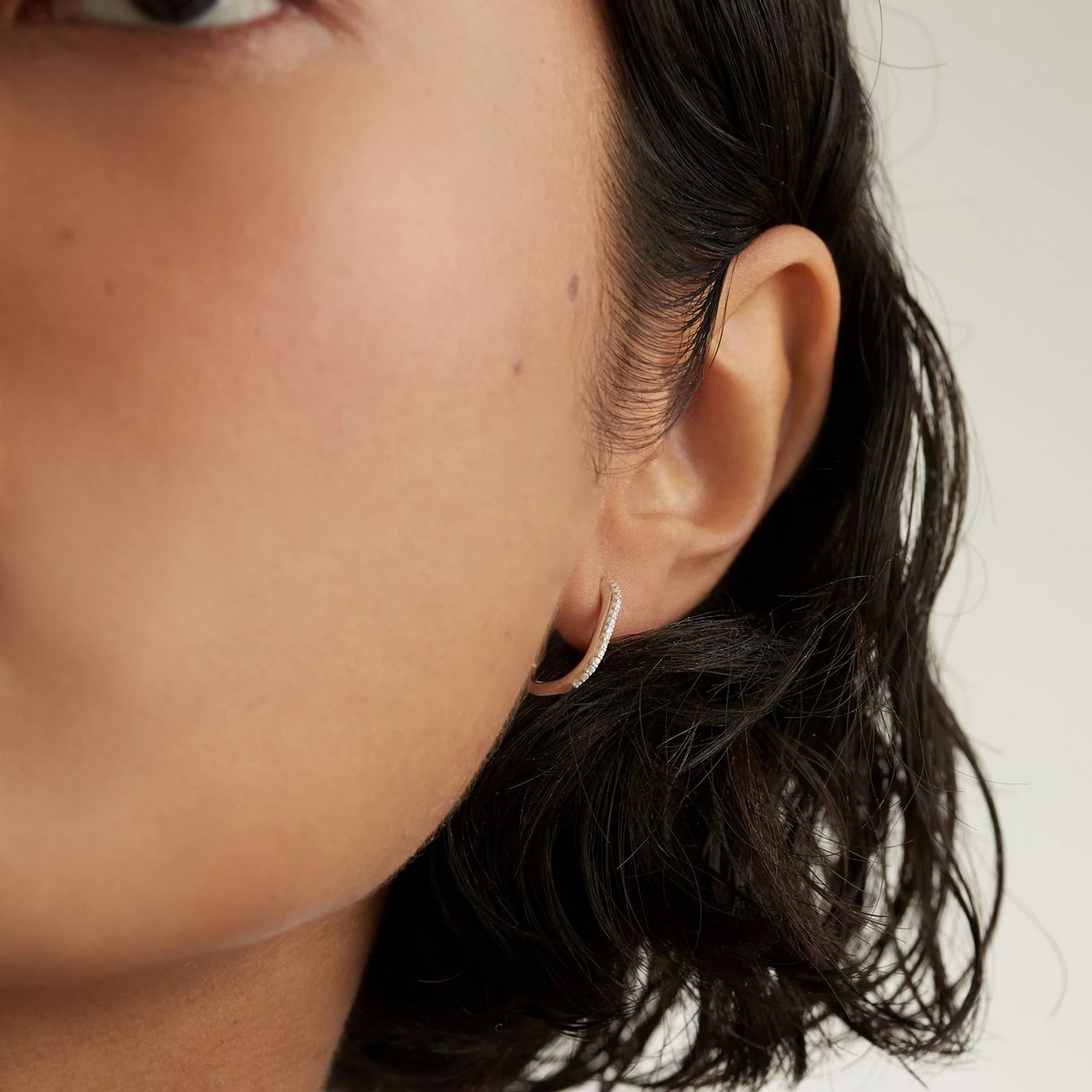 PDPAOLA Boucles d'Oreilles - Spike Silver - en argent PDPAOLA Boucles d'Oreilles - Spike Silver - en argent - AR02-571-U