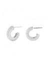 PDPAOLA Boucles d'Oreilles - King Silver - en argent