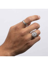 Bague Homme Argent "Chrys"