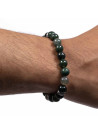 Bracelet Homme en perles de pierre et détail bouddha