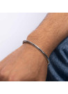 Bracelet jonc Homme ANIL en Argent massif 925