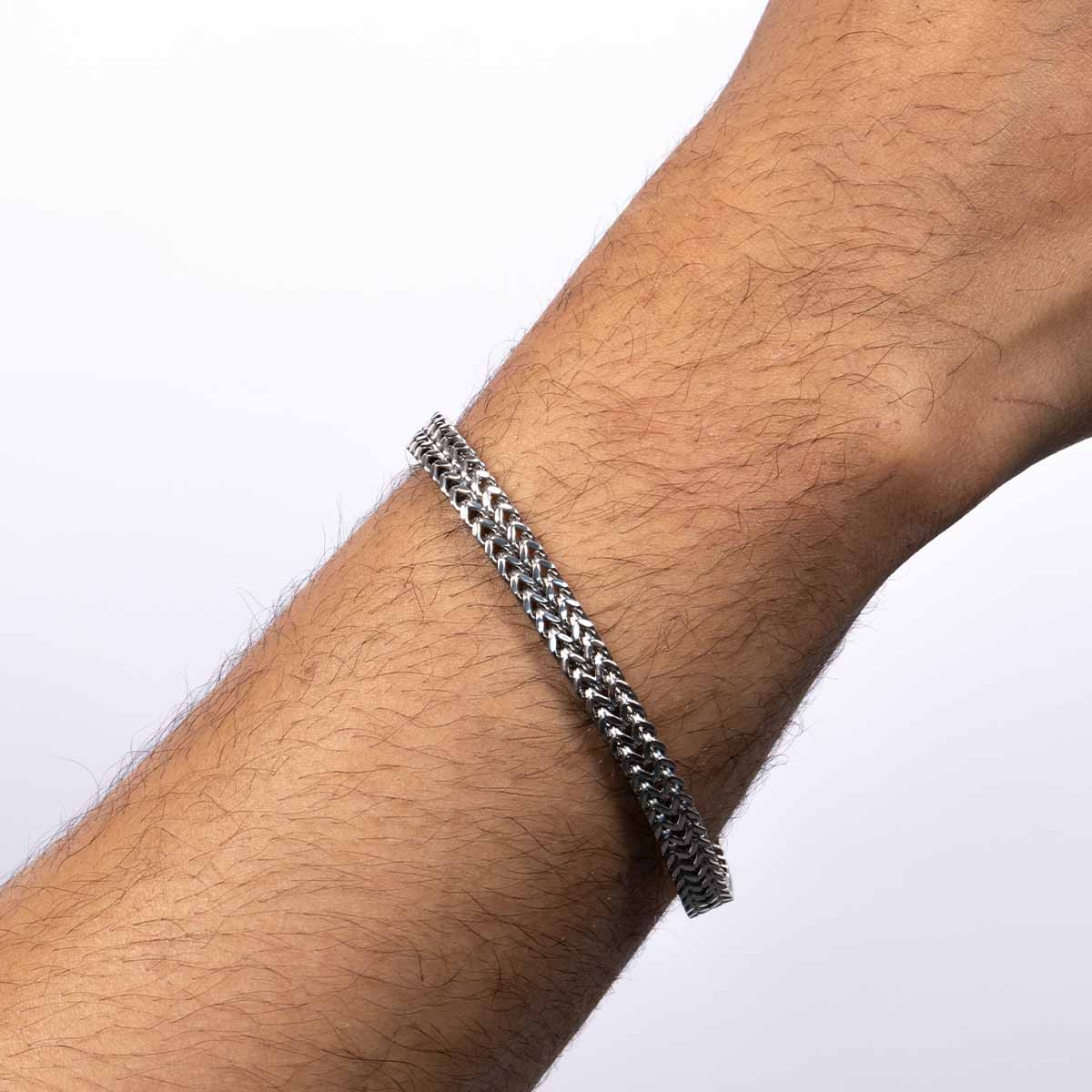 Bracelet Homme chaine en acier "Verionis"