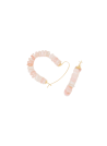 Boucle d'oreilles "Citlalli" Pink Opal