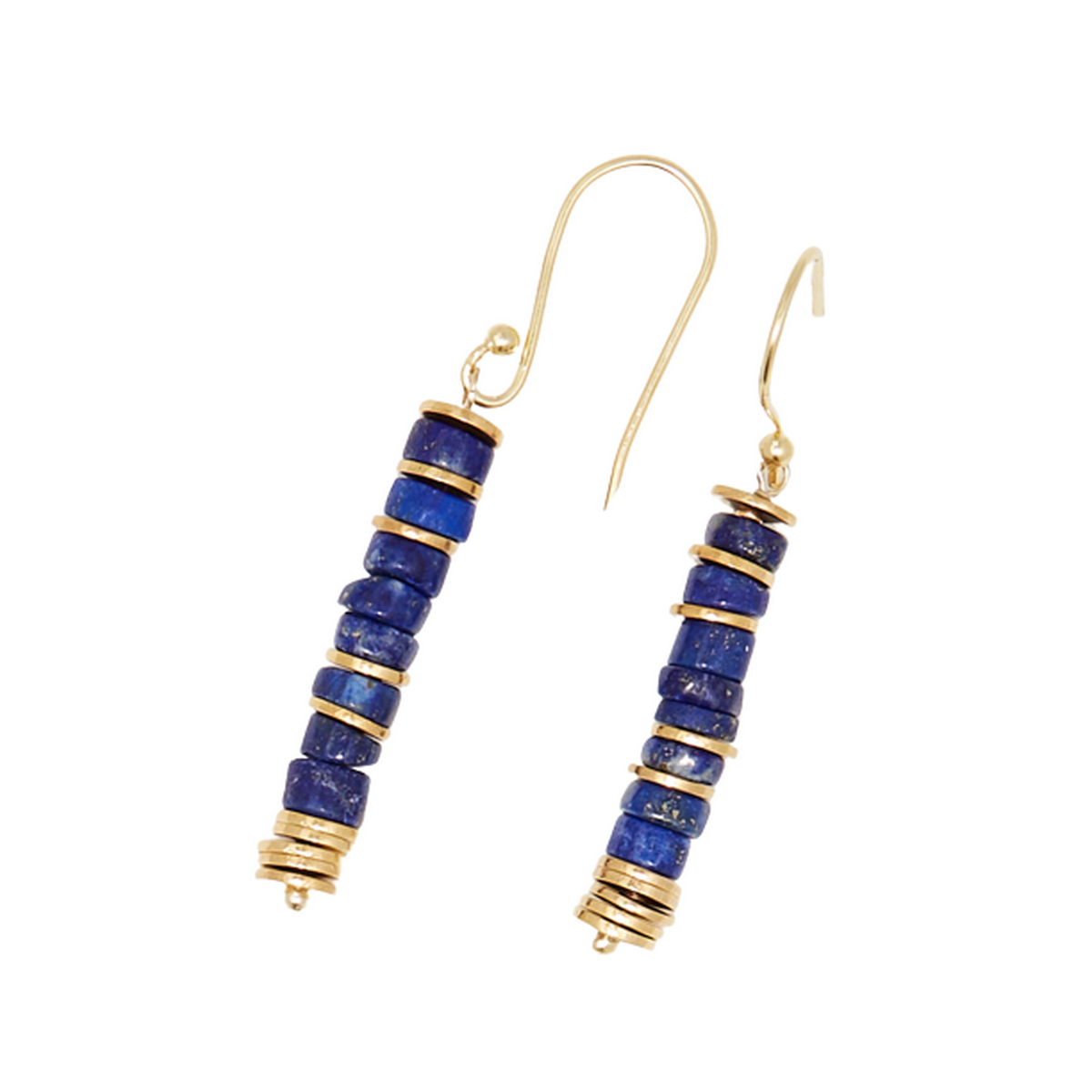 Boucle d'oreilles "Quetzal" Lapis Boucle d'oreilles "Siempreviva" Lapis