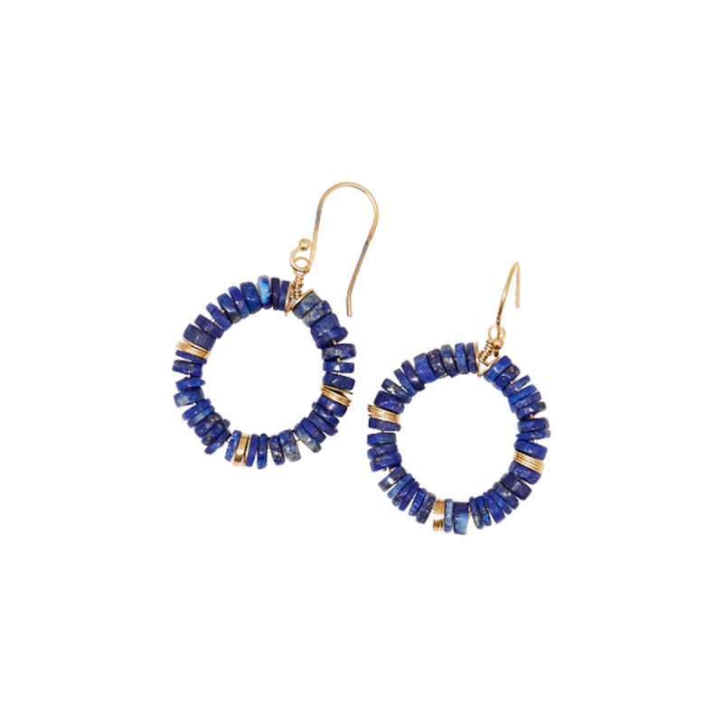 Boucles d'oreilles  Zaniyah  Lapis