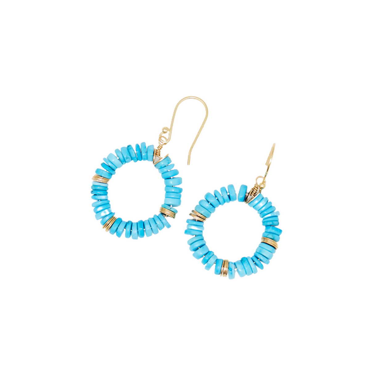 Boucle d'oreilles "Zaniyah" Turquoise Boucle d'oreilles "Toronja" Turquoise