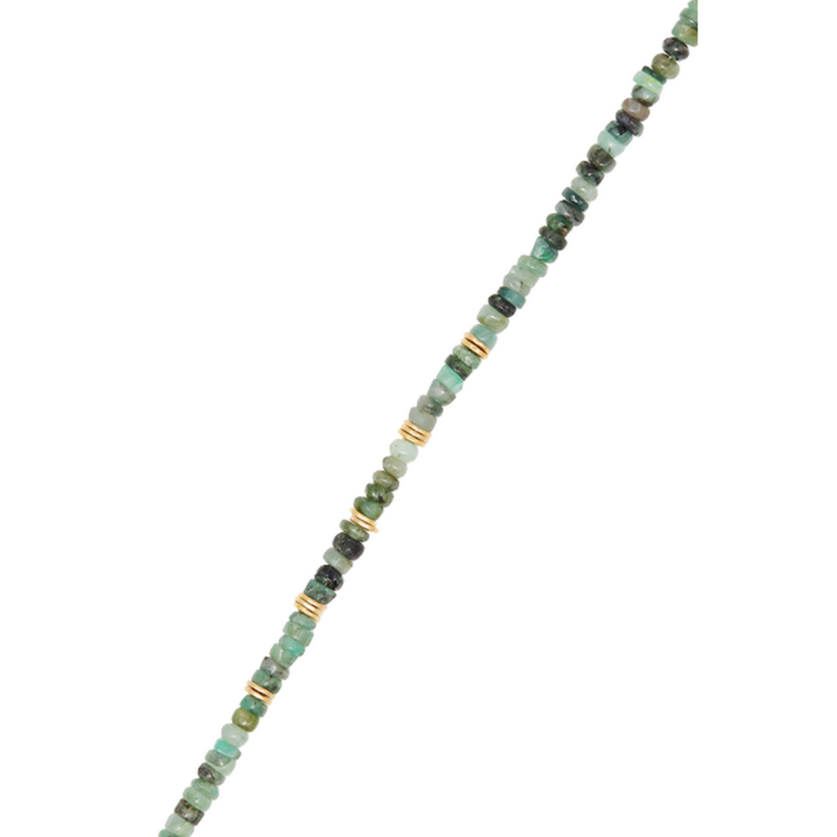 Bracelet "Atlacoya" Emeraude Bracelet "Charapita" Emeraude