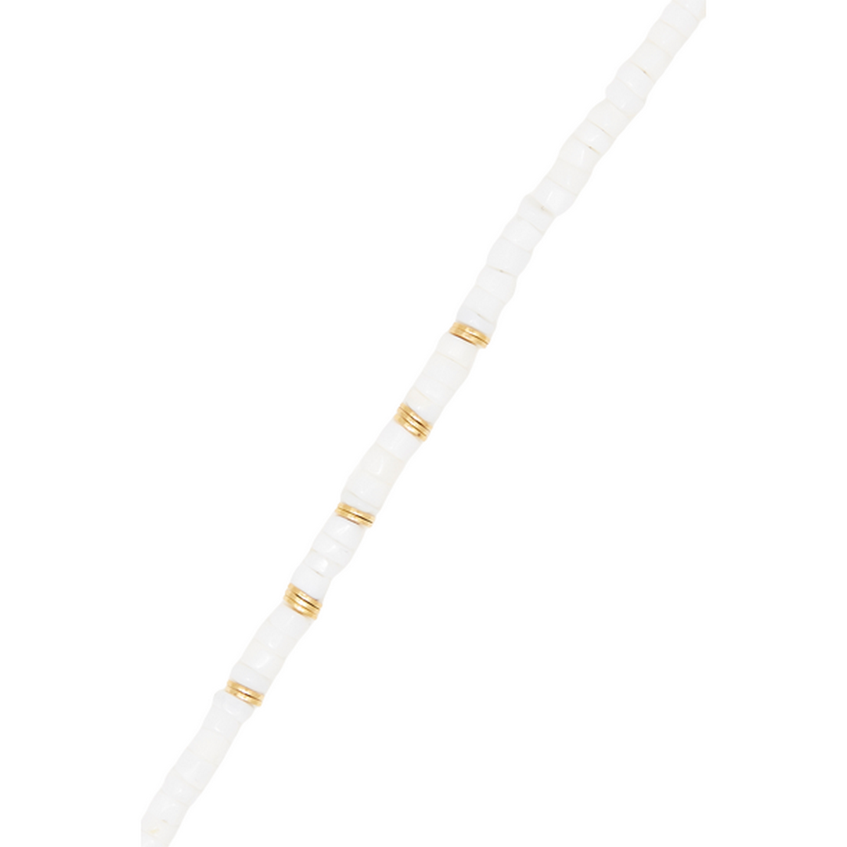 Bracelet "Atlacoya" White Opal Bracelet "Charapita" Opale blanche
