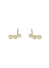 Boucle d'oreilles "Tres" Or et Diamants
