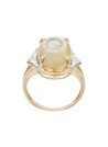 Bague "Bihina Rutile" Or jaune et Diamants