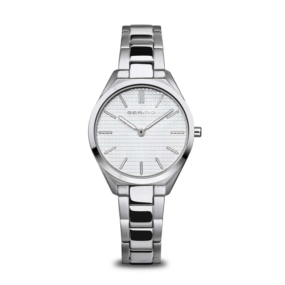 Montre Bering Femme "Ultra Slim" Quartz - Boîtier acier inoxydable argenté  - 17231-700